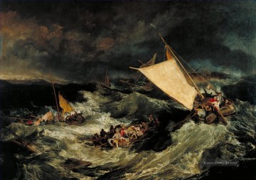 der Shipwreck Turner Ölgemälde